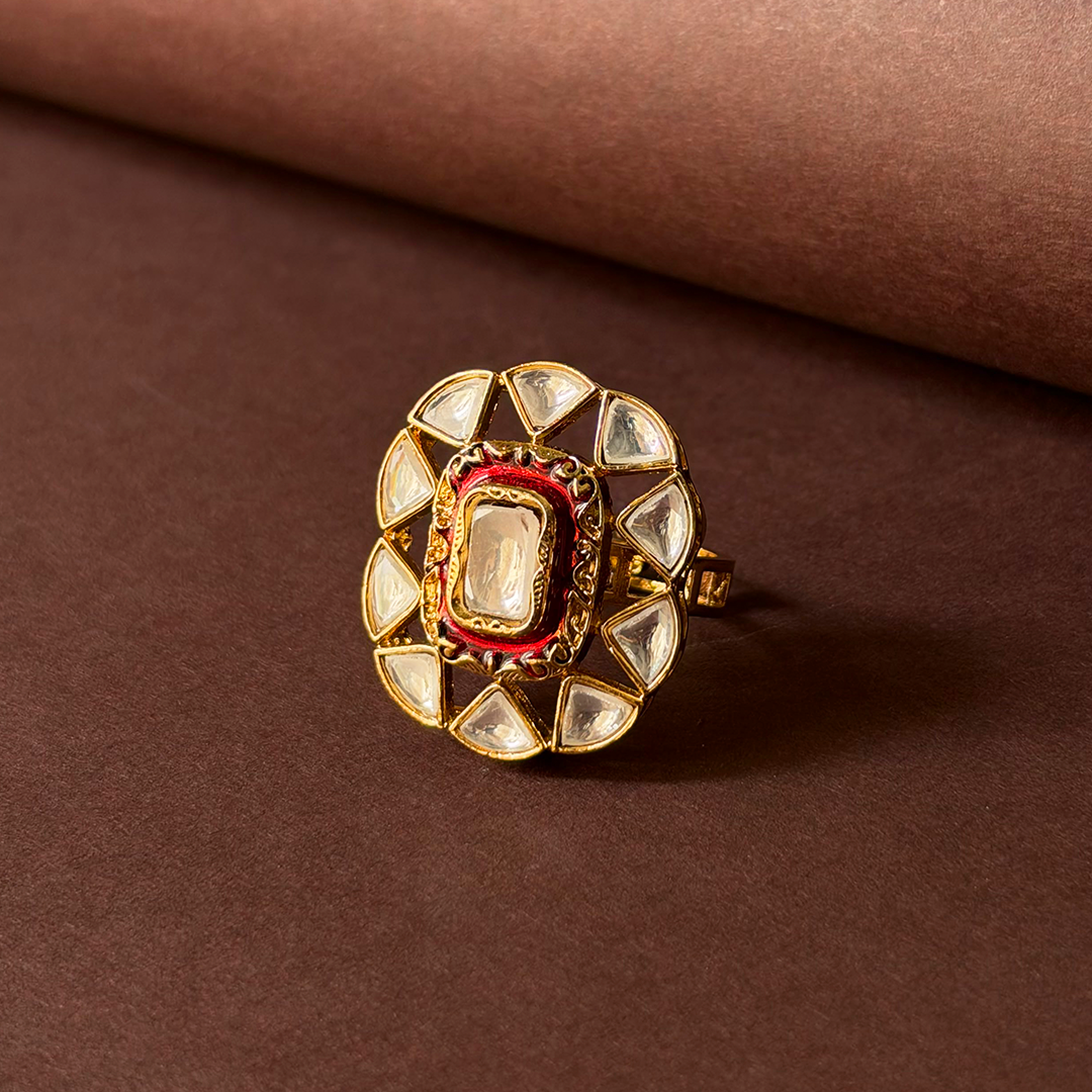 Riva Meenakari Ring