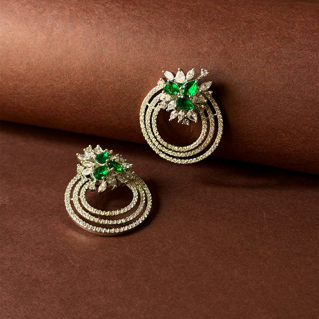Virelle Emerald Earrings